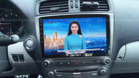 Màn hình DVD Android xe Lexus IS250 2005 - 2012 | Gotech GT10 Pro
